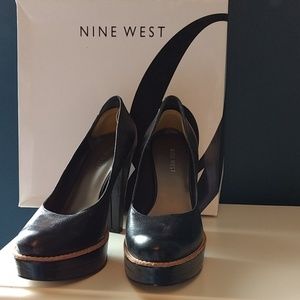 Nine West platform pumps